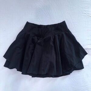 Black Athletic skirt